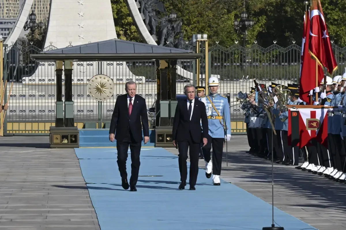Kanada Başbakanı Carney Cumhurbaşkanlığı Külliyesinde
