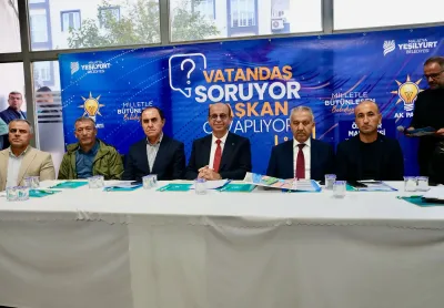 Başkan Geçit, Özalper Mahallesi sakinlerinin taleplerini dinledi